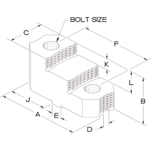 2-Step Replacment Jaws - For 15" Chucks
